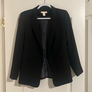 H&M Black Blazer. Womens size 8.